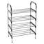3 Tier -12 Pair Stackable Shoe Rack-958807850