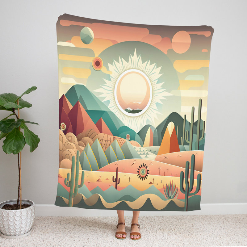 Throw Blanket, 50" W x 60" L