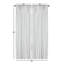 Panneau coulissant floral semi-diaphane avec passe-tringle-45991461
