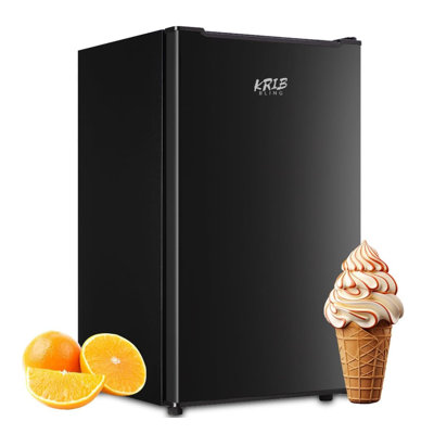 Feilong 3.0 Cu.Ft Compact Upright Freezer with Reversible Door, 3-Speed Adjustable Thermostat