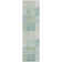 Machine Washable Indoor/Outdoor Christain ACN1256 Seafoam Rug