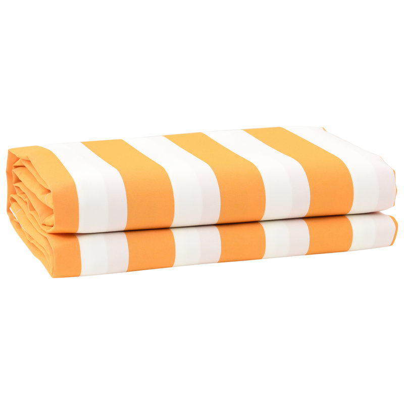 House of Hampton Patio Awning, 1000 cm W x 160 cm D, Yellow/White Striped