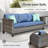 Pequena 8 - Person Patio Conversation Set with Cushions-1369274856