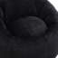 Fauteuil à billes en chenille avec mousse à mémoire de forme à haute résilience, pour la détente dans un dortoir et un repose-pieds multifonctionnel de bureau, densité de différents environnements