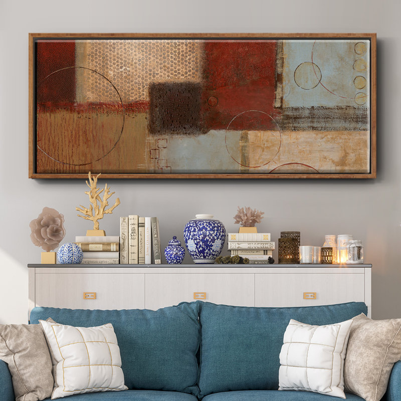 Seasons Go Round I- Framed Canvas