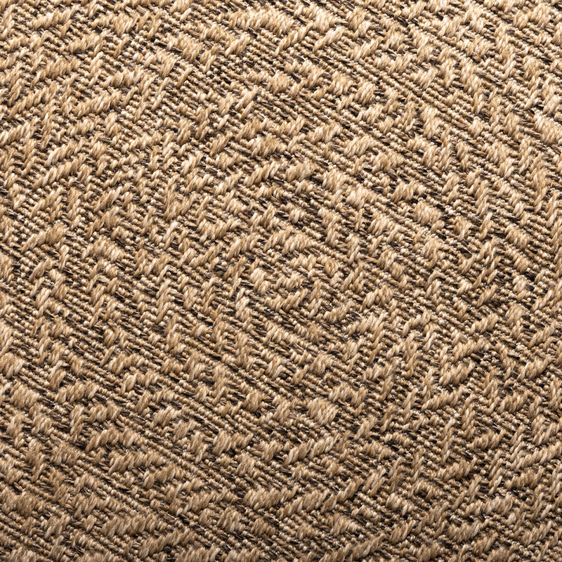 Rug ZIZUR Jute Look Indoor and Outdoor, Round 160cm