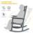 Leiser Rocking Outdoor Adirondack Set-451600221