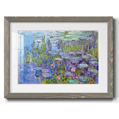 Nymphéas, 1914, impression encadrée sur papier