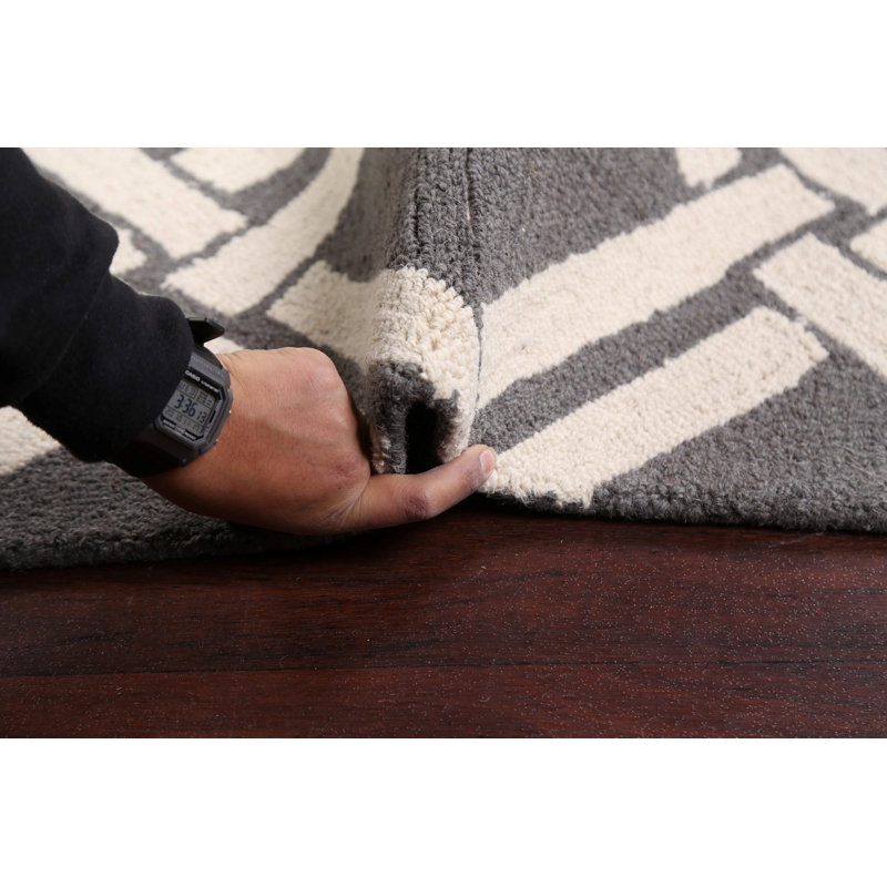 Wool Geometric Indoor Rug