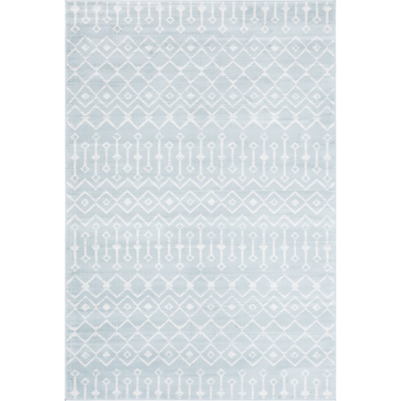 Aemtenan Abstract Indoor Rug, Rectangle 6' x 9'