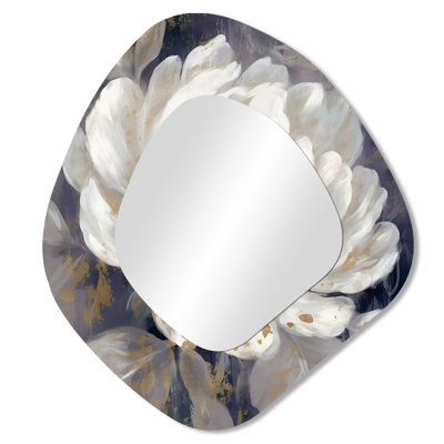 Grand miroir mural Hewitt - Pivoine