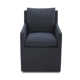 Alayaa Performance Upholstered Armchair with Casters