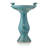 Outdoor Antique Ceramic Birdbath,  25"-1177250442