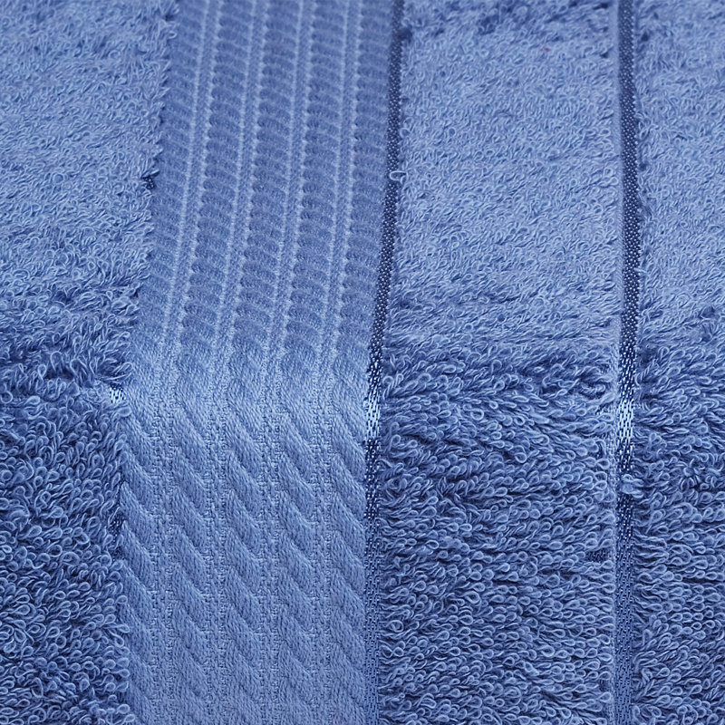 Essuie-mains en coton turc, Bleu de cobalt