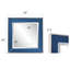 Stainless Steel Square Mirror-1015867026
