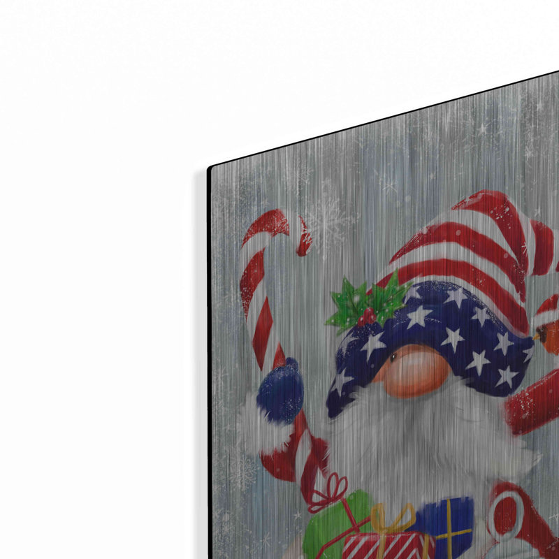 «American Christmas Gnome» par Makiko, H 24 po x l 16 po
