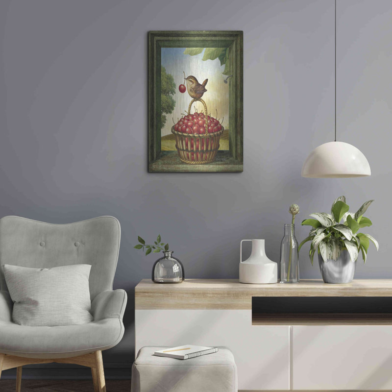 " Cherry Picker " by Dan Craig, 24" H x 16" W