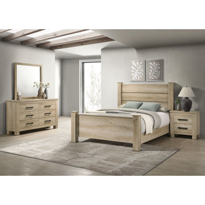 Ensemble de chambre avec très grand lit 4 pièces Brinkman