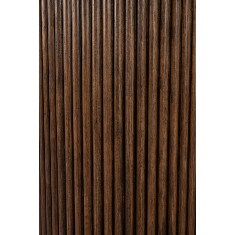Dining Table Round Stone Top Solid Wood Base Dining Table
