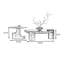Ensemble de tables basses noires et brunes