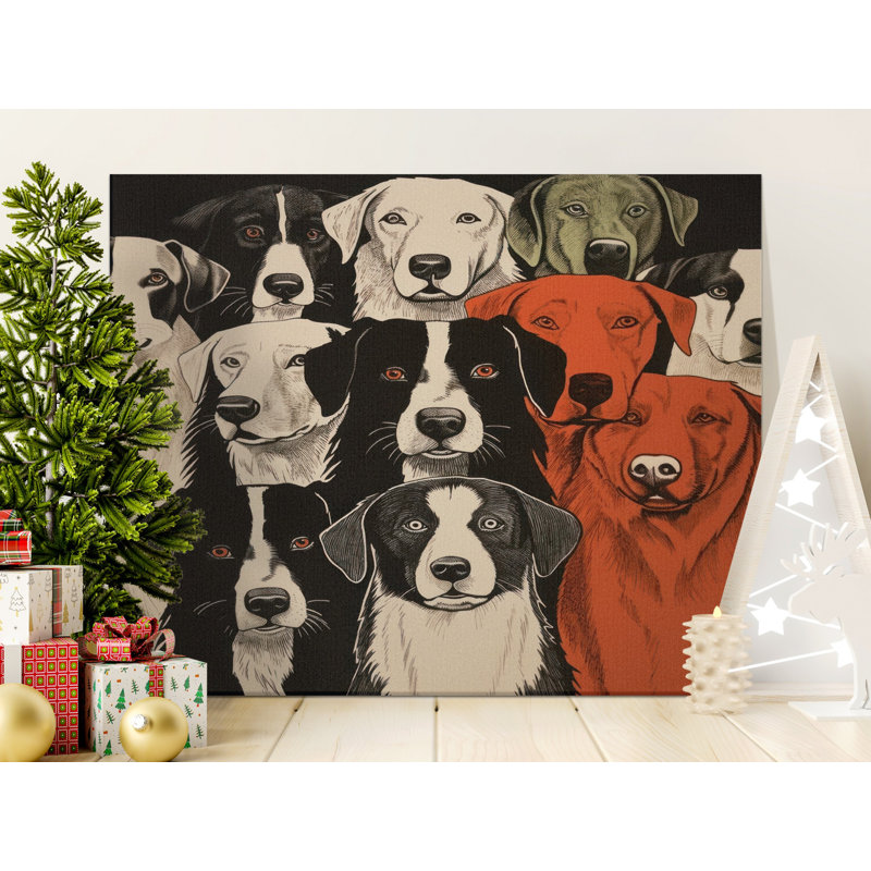 Preciado Wrapped Canvas Print Set, 48x32