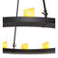 Lustre en roue de chariot à 24 lumières Loxley