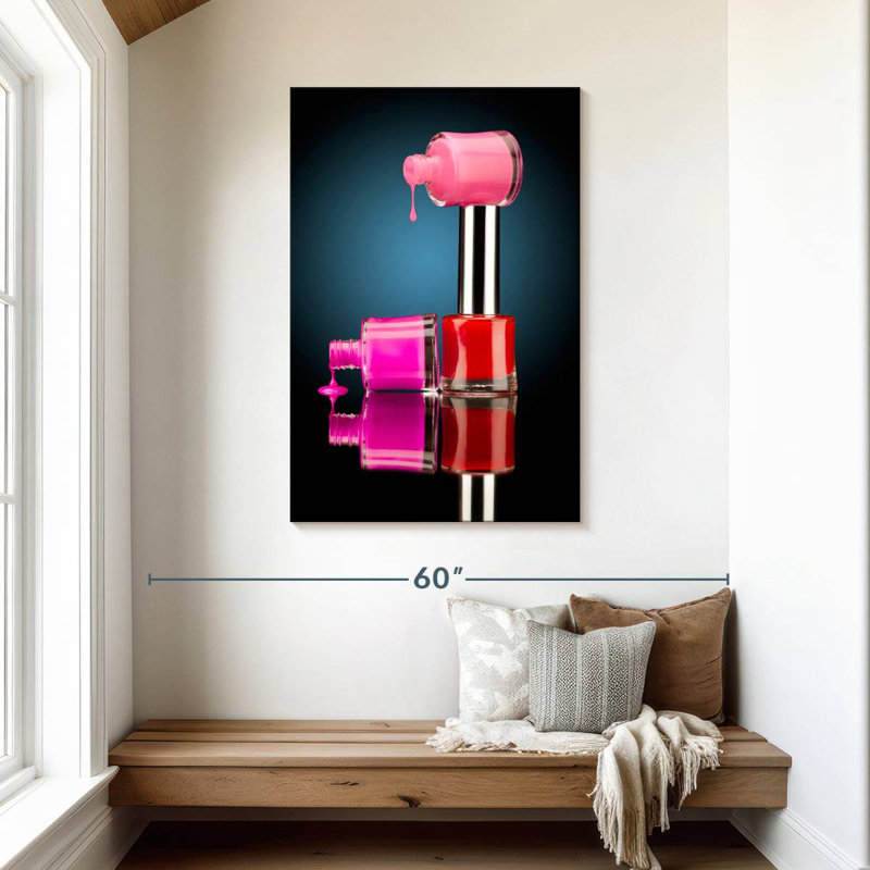 Shuttleworth Nail Lacquer Drip, 45" H x 30" W