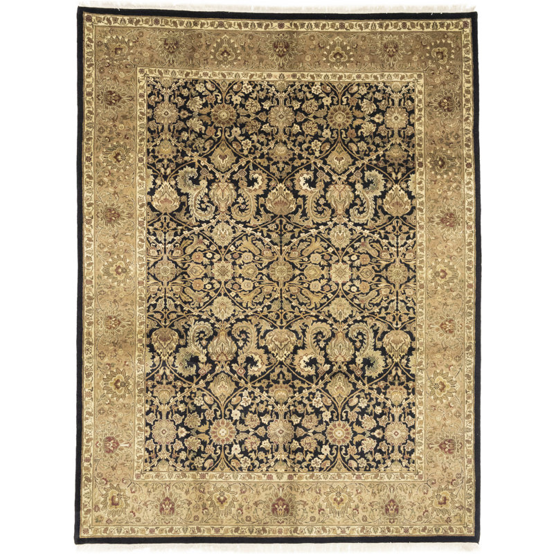 Tapis rectangulaire en laine 9 pi x 12 pi