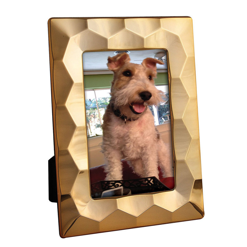Cadre photo Lewellyn Prism, 8 po x 10 po, Argent