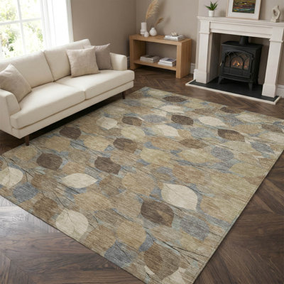 Tapis floral lavable à la machine de qualité supérieure Mayfield AMF2444