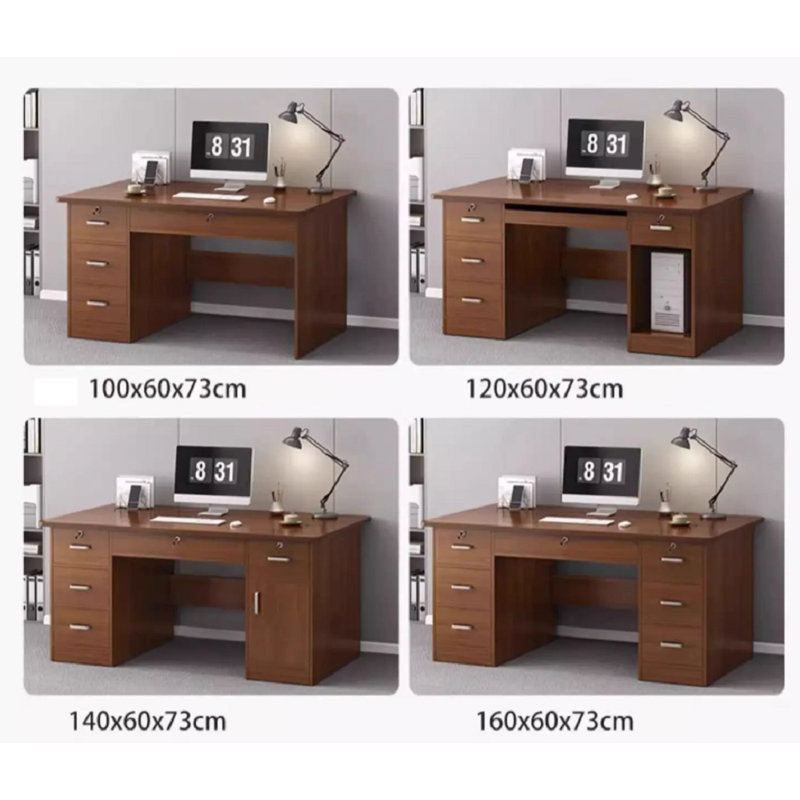 Nareh Rectangle Computer Desk, 28.74cm H x 47.24cm W x 23.62cm D