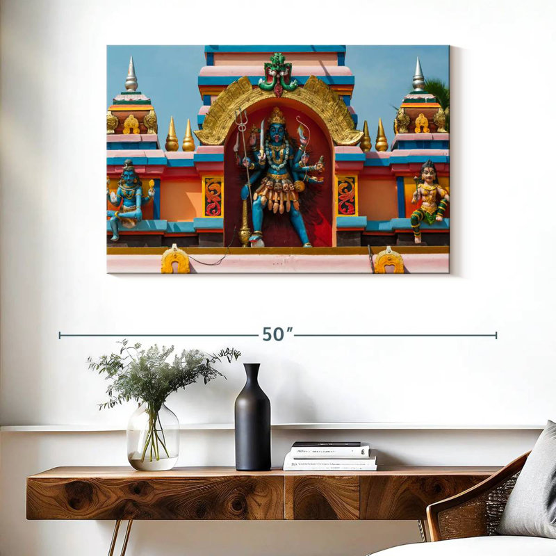 Adella Varkala Kali Statue, 26" H x 39" W