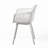 Outdoor Dining Poppy Chair - White, Polypropylene, Stable And Look White For Patio To Weather, Stylish-1258262420