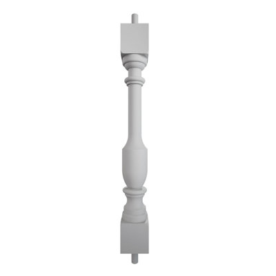 Endurathane 500 Series Lincoln Baluster, Factory Primed Polyurethane