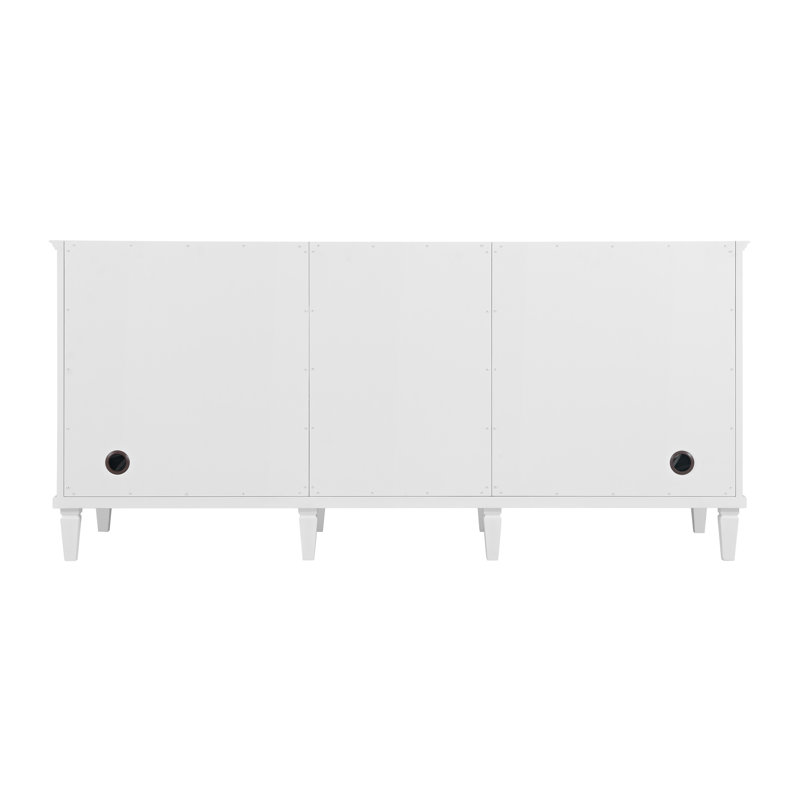 Lorelai 72'' W Double Vanity, Eternal Jasmine Pearl, Bright White