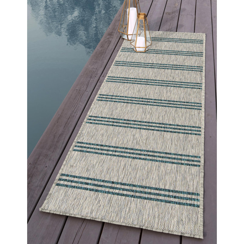 Baildon Anguilla Indoor/Outdoor Rug, Runner 2' x 6'1"