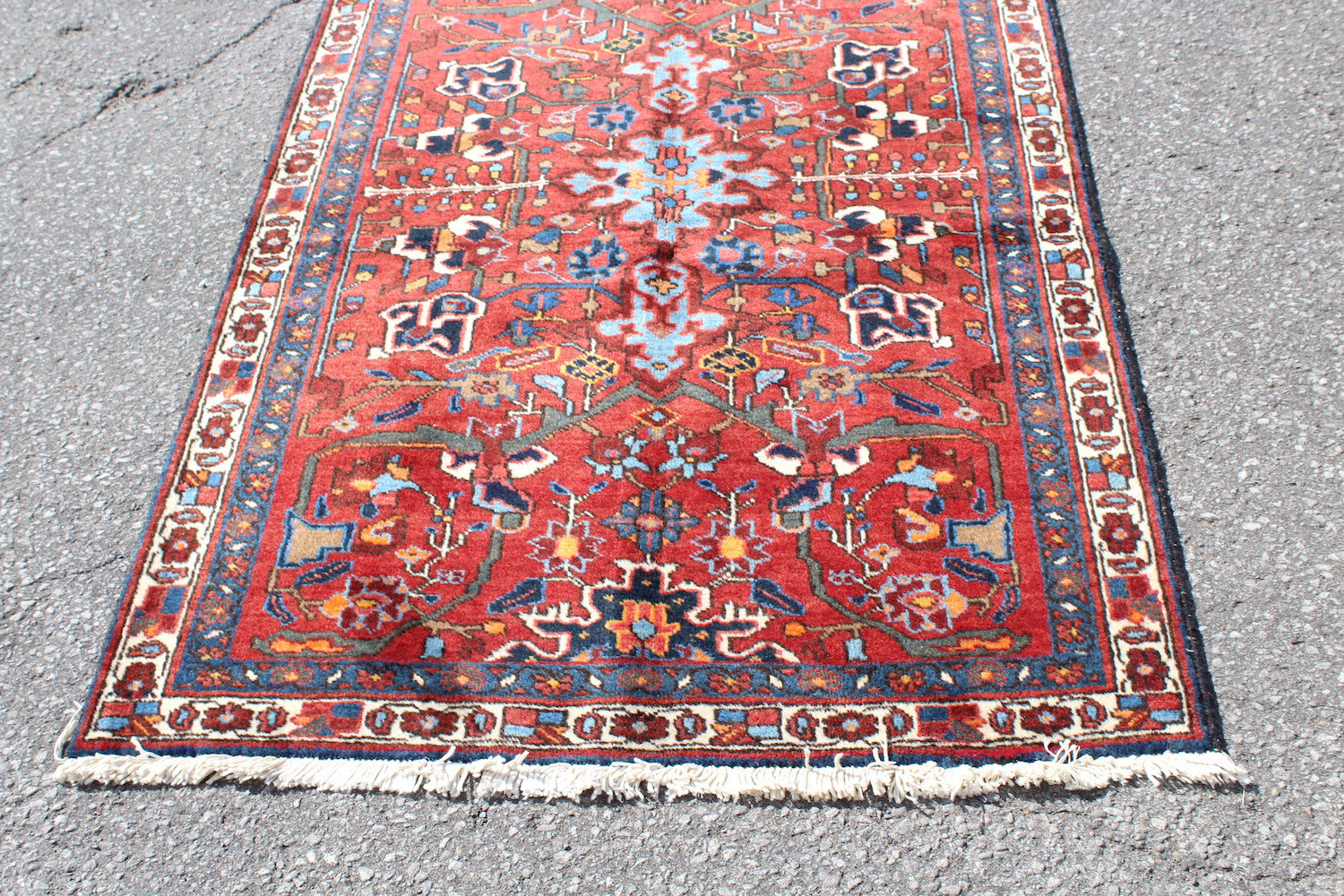 Occidental Rug Foundry Select Red 3X5 Vintage Rug | Tribal Oriental Persian Rug ...