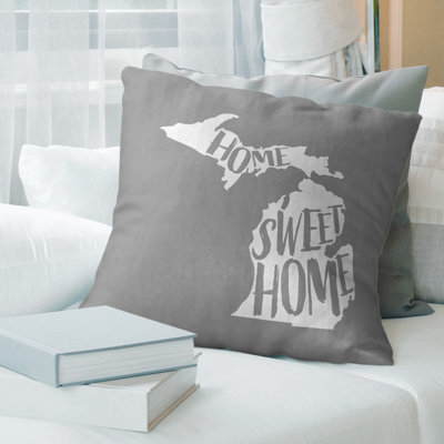 Home Sweet Throw Pillow