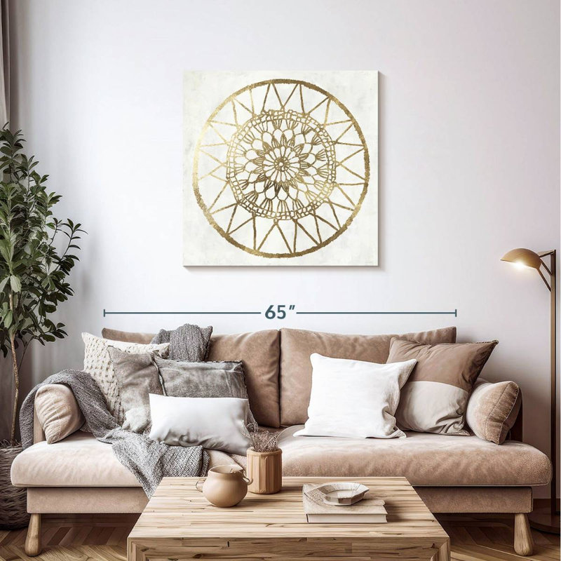 Avery Gilded Star II, 36" H x 36" W