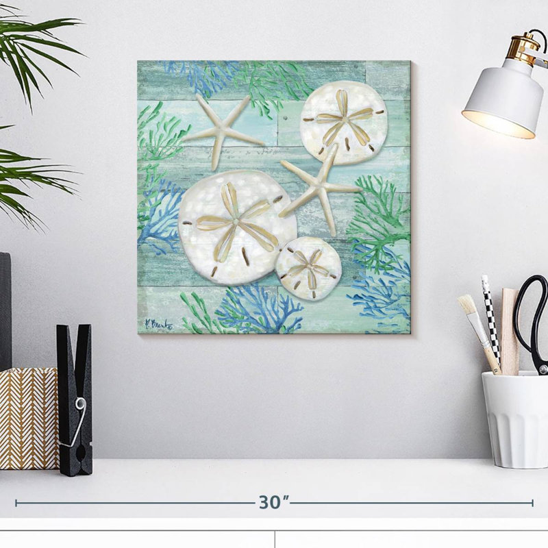 Brampt Clearwater Shells II, 16" H x 16" W