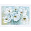 « white popy bouquet », impression sur toile-31846684