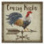Deagen «Rustic Rooster Vane 3», impression sur toile tendue-30363661