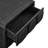 Toscana 2-Drawer Nightstand In Black