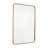 Arelly Wall Mount Shatterproof Rectangular Accent Wall Mirror with Metal Frame and Rounded Corners-594976415-594976414