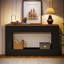 Console moderne, table d'entrée en bois de 55 po avec rangement-2012396288-2001126790
