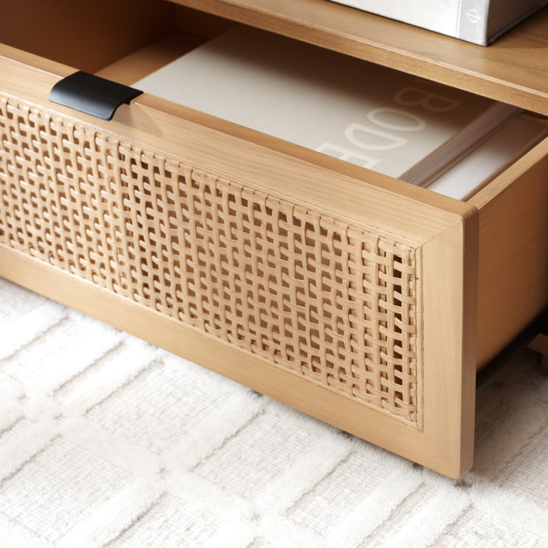 Aafi TV Stand for TVs up to 50", Natural