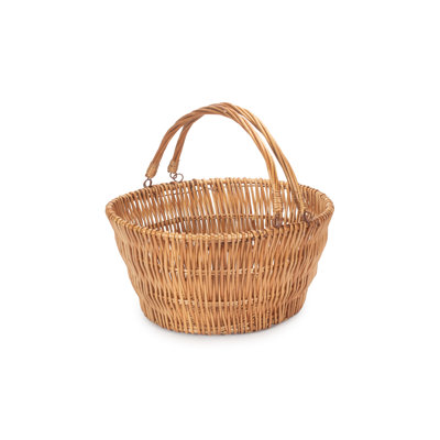 Chatsworth Wicker Shopper Market Basket