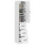  Cabinet Set 2 Pcs Engineered Wood Storage Home Office Organizer Utility-1234253887