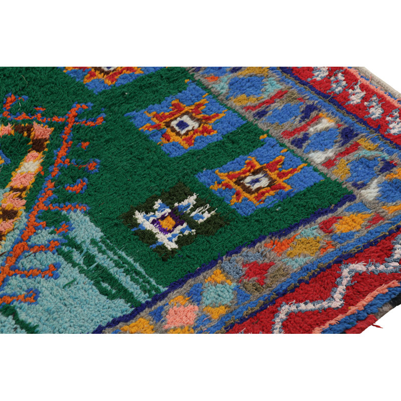 One-of-a-Kind 4'4”x7'1” Hand Knotted Area Rug