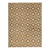 Beige Traditional Wool Rug - 9'10" x 13'9"